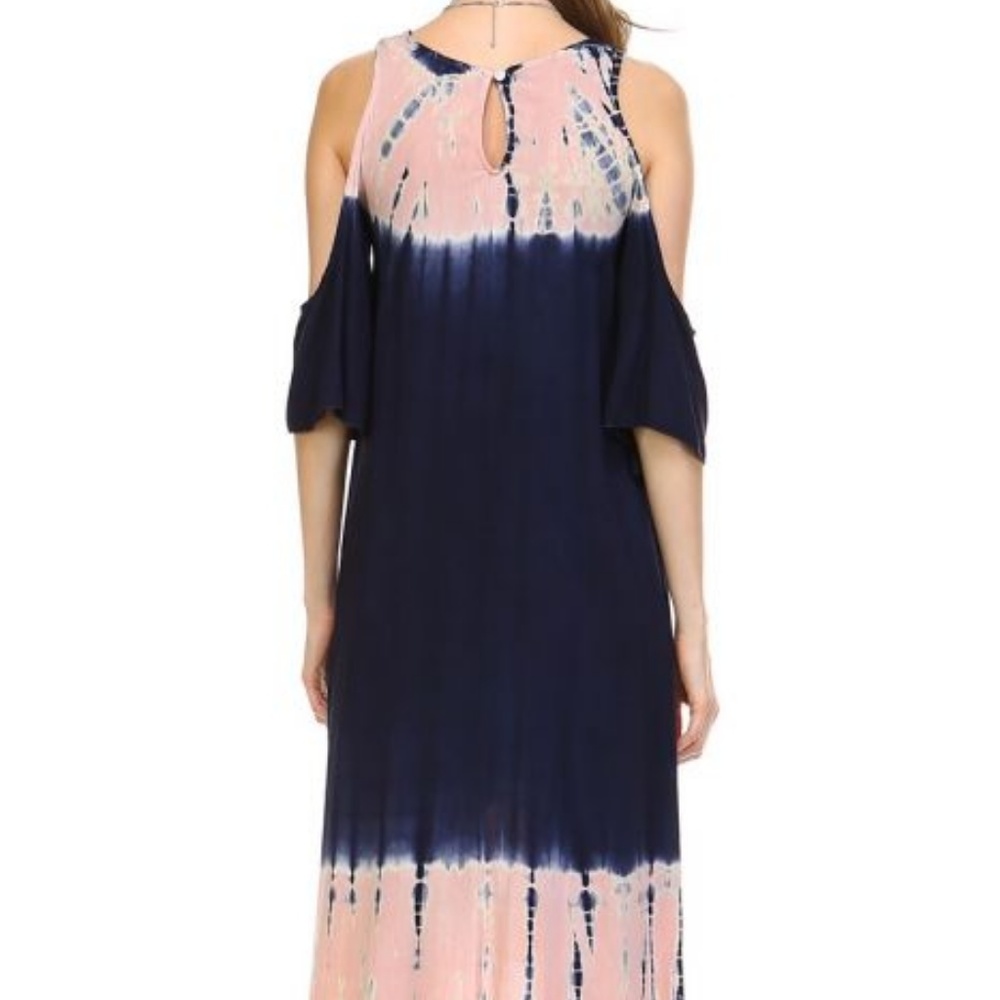 Tie-Dye Hi-Lo Dress - Picture 3 of 3